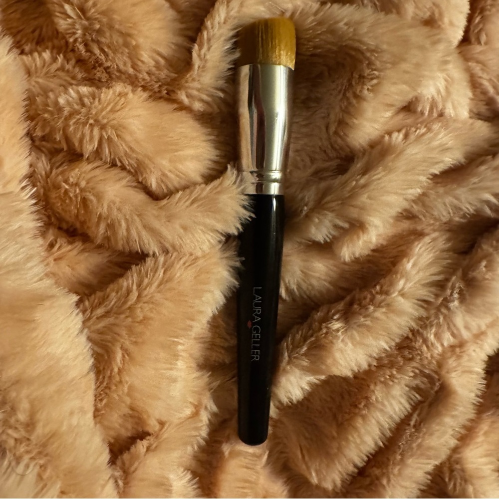 Laura Geller Silver and Gold Makeup Brush